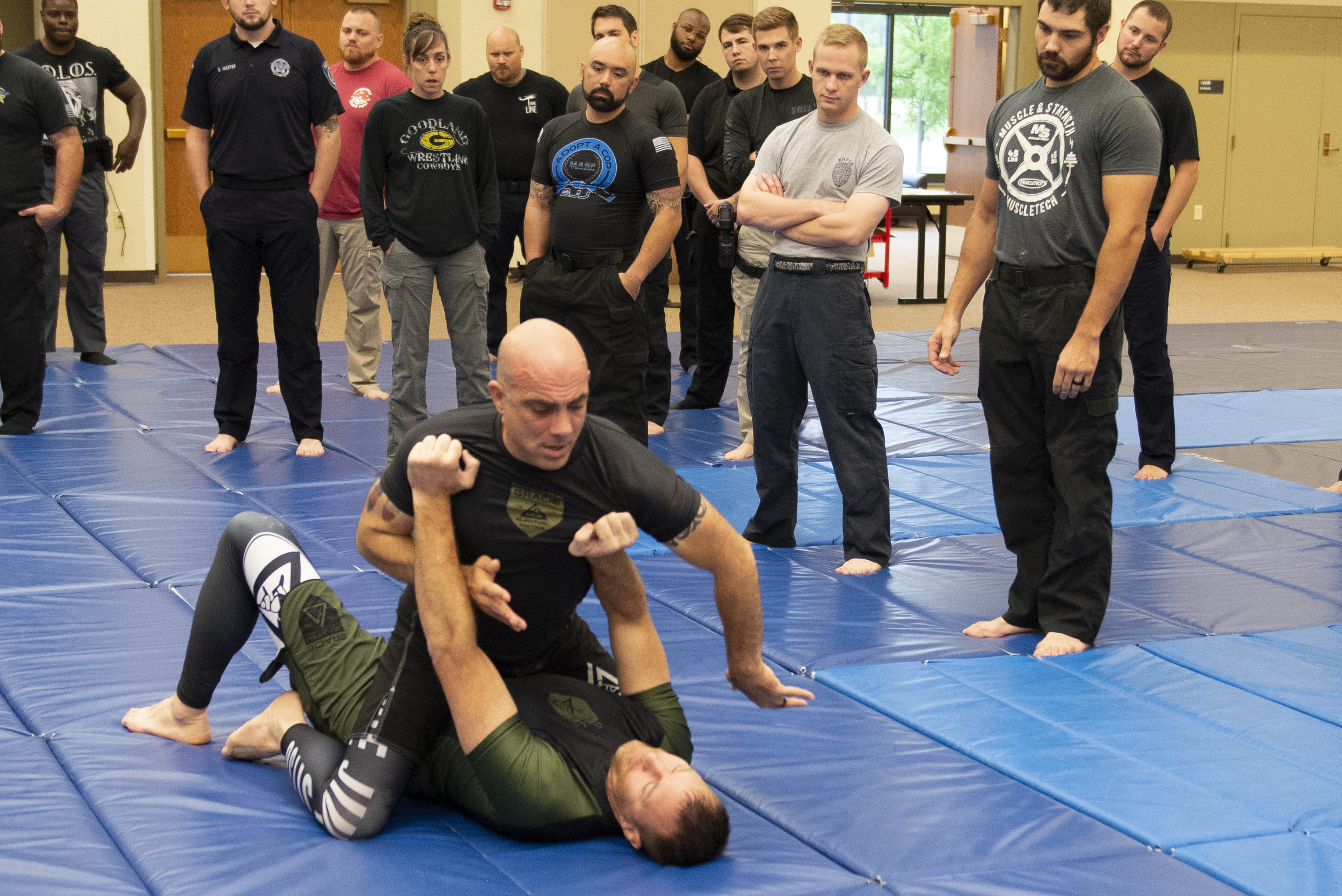 KLETC hosts Brazilian jiujitsu training to minimize useofforce injuries Kansas Law